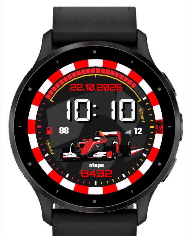 Formula – Race Watch Face · Skärmbild 4