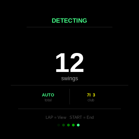 Automatic swing detection and tempo training · Screenshot 1