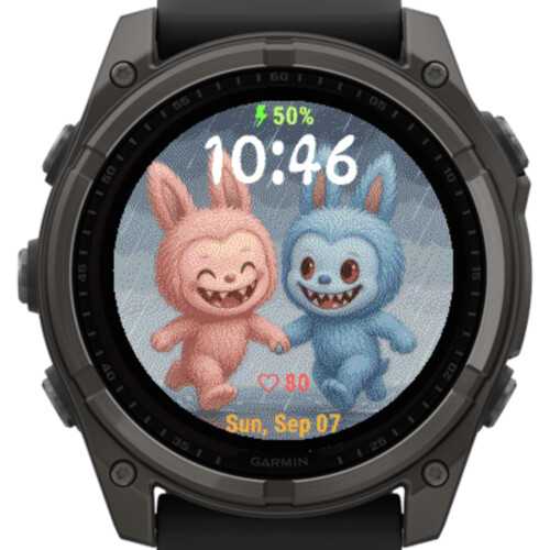 Labubu Rainy Fun – Cute Bunny Duo · Screenshot 2