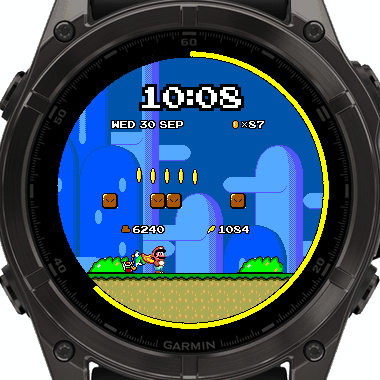 Super Mario World Nintendo SNES Watch Face · Screenshot 0