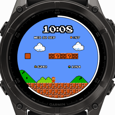 Super Mario Bros Nintendo World SNES Watch Face · Screenshot 0