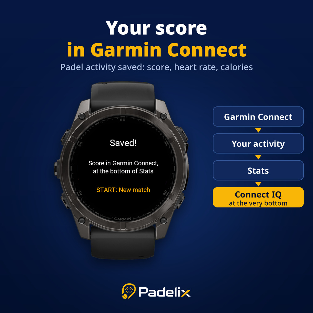 Padelix - Score & Chrono Padel · Screenshot 4