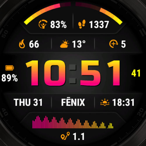 Fenix 8 - Data Dash GB · Screenshot 0