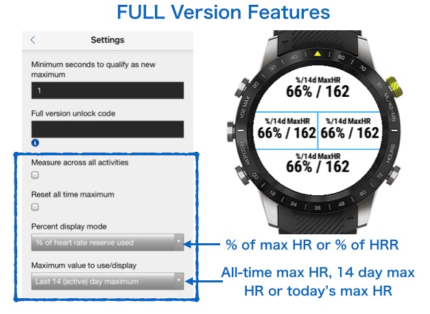 All-time Max. Heart Rate · Screenshot 1