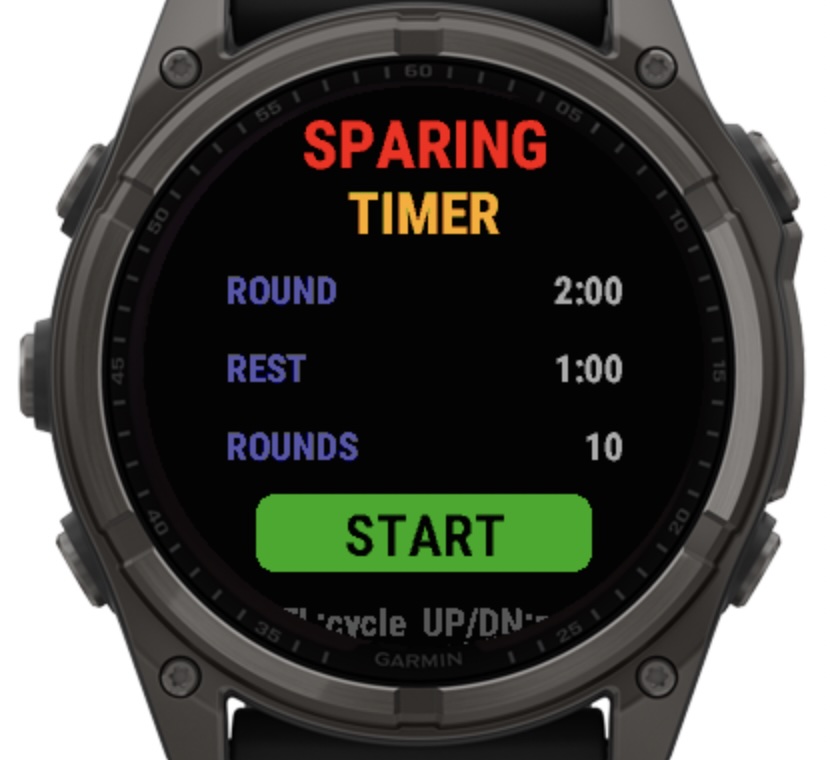 Sparring Timer – BJJ Boxing MMA Rounds · Screenshot 2