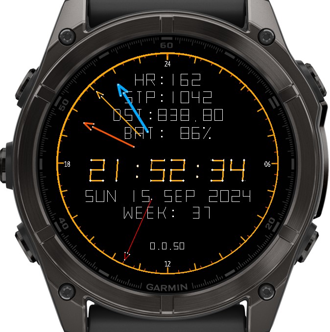 Drake Vectors Watch Face · Screenshot 1