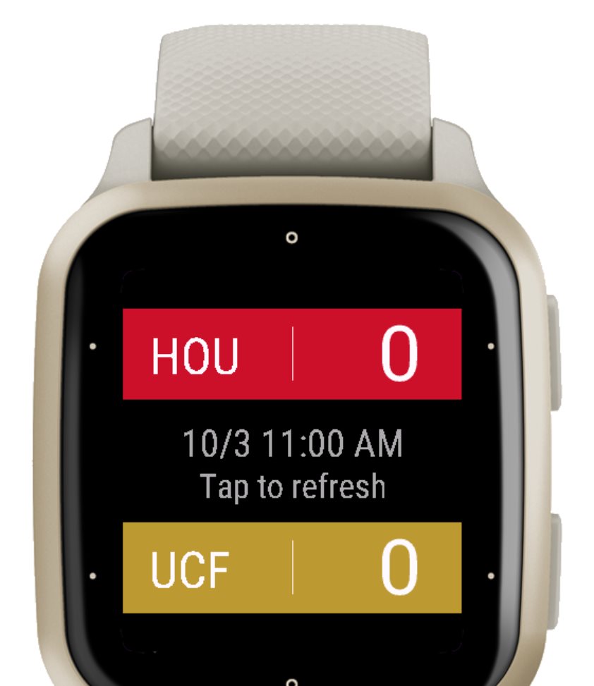 ScoreGlance College Football · Screenshot 3