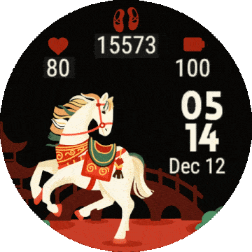 Chinese New Year Horse Animated 2