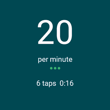 Rythmo Respiratory Rate Counter · Screenshot 2