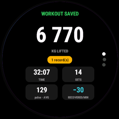 Gym – Strength Training Log · Screenshot 4