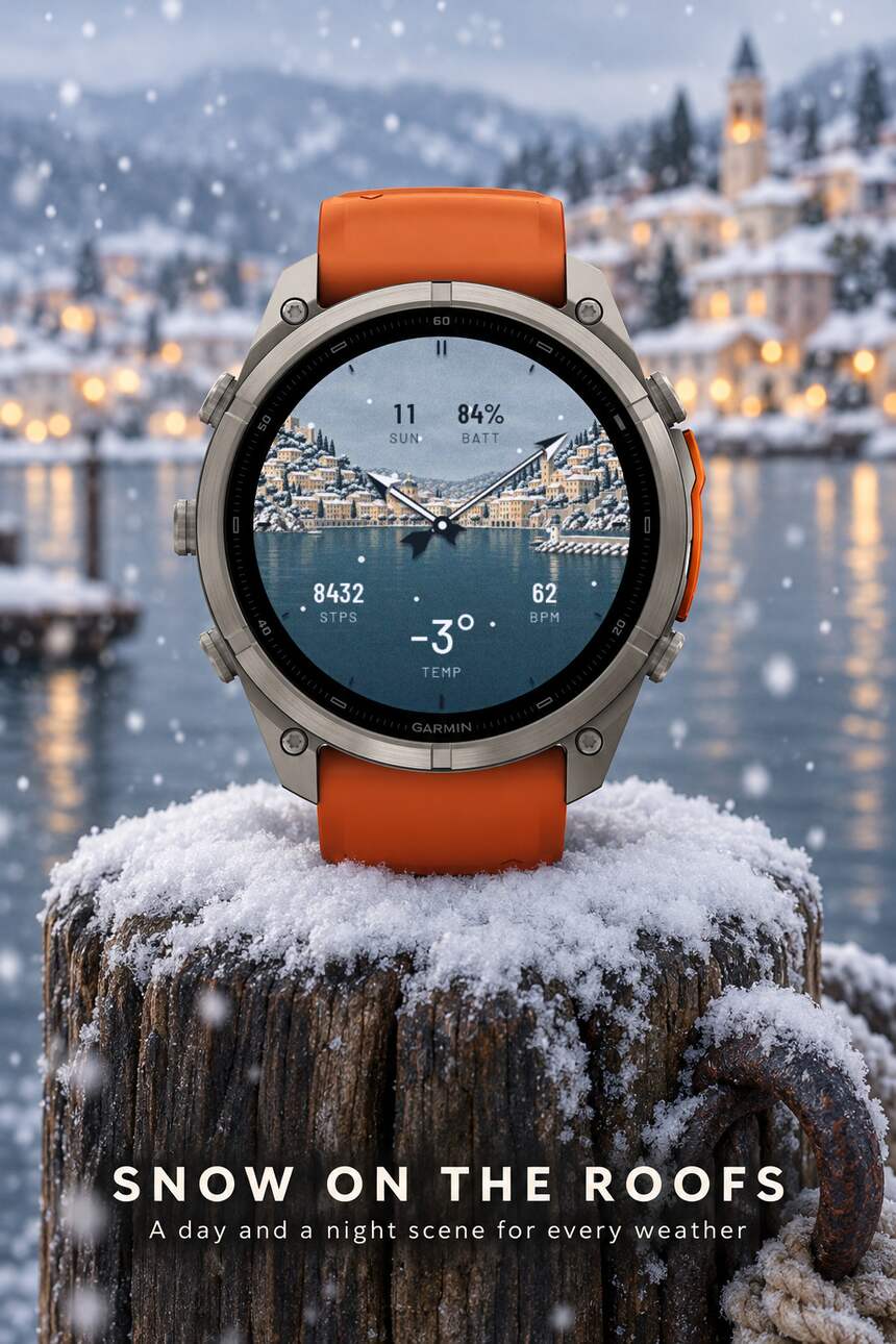 Weather Harbor (Trial) - Analog Weather Watch Face · Screenshot 3