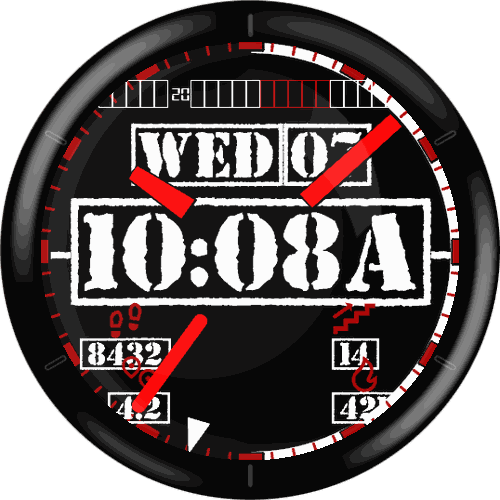 Time Stamper Watch Face · Screenshot 0