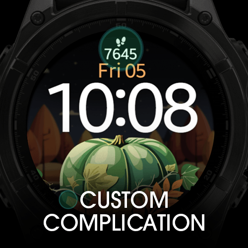 Pumpkin Steps fall watch face x · Screenshot 3