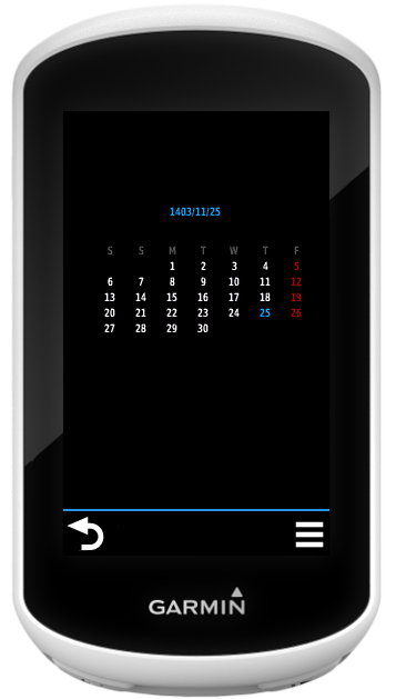 Persian Calendar · Screenshot 4