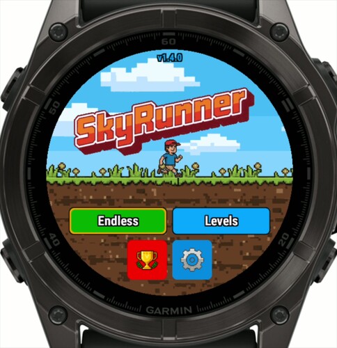 SkyRunner - endless running game + levels · Screenshot 0