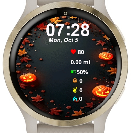 Black Pumpkins Leaves Around · Screenshot 0