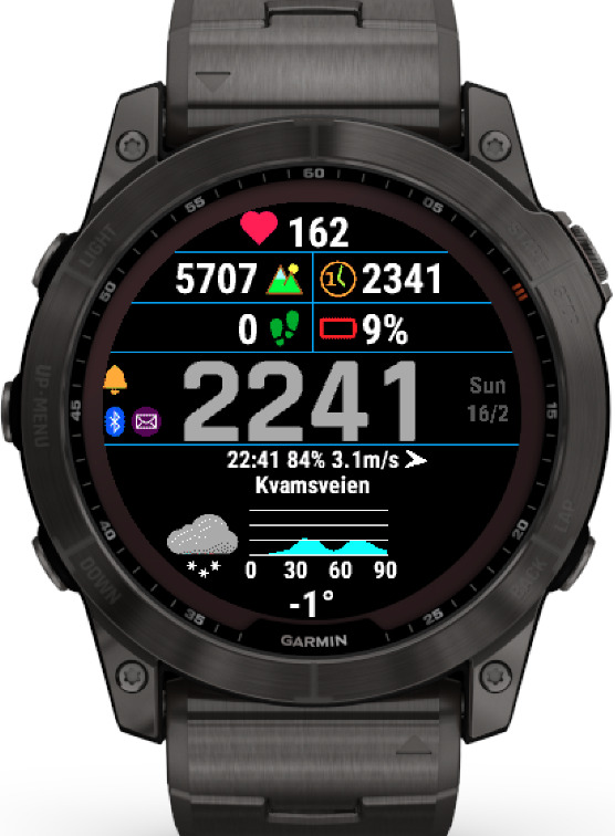 NordicsWeatherFace · Screenshot 0
