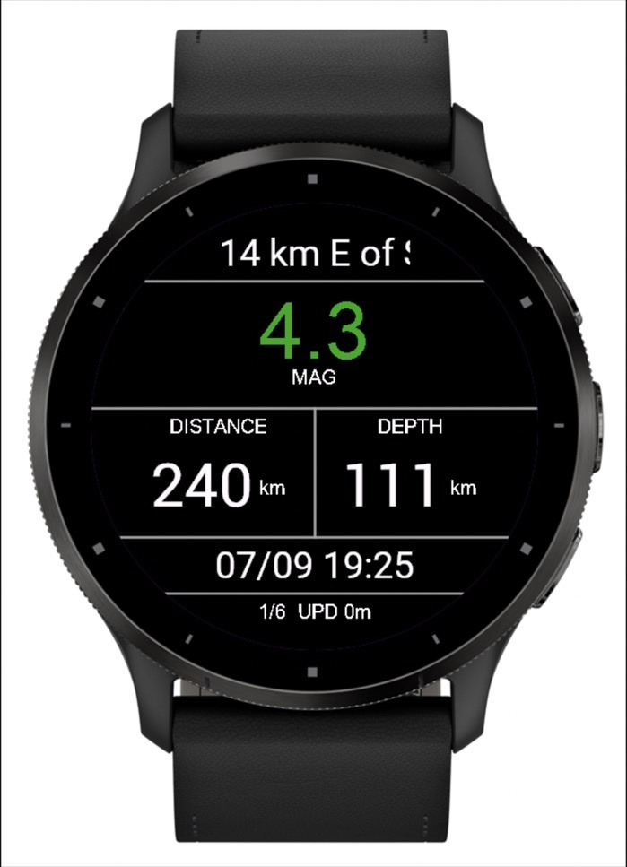 Earthquake · Screenshot 2