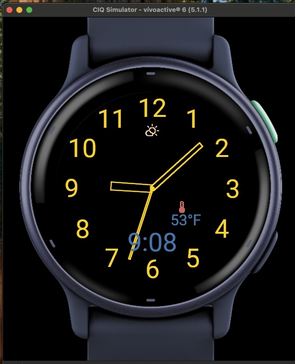 Chroma Weather Watch Face Free · Screenshot 2
