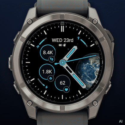 Blue Beauty Earth Analog · Screenshot 0