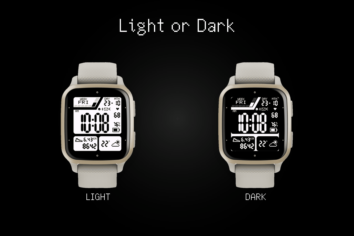 Matrix Code WR96H watch face screenshot 3