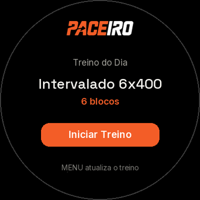 Paceiro — Treino do Dia · Screenshot 0