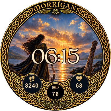 The Morrigan 4 phase Celtic-style face · Screenshot 0