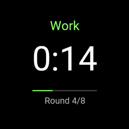 HIIT Timer - Work Rest Intervals · Screenshot 0