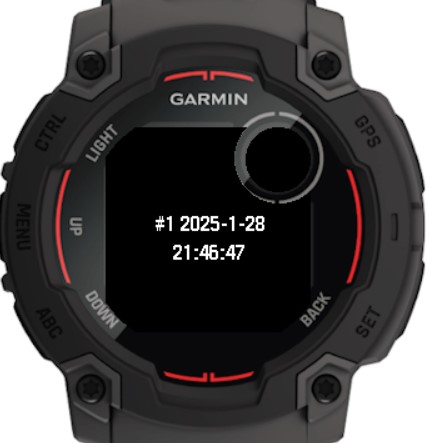 Timestamp Widget · Snímka obrazovky 0