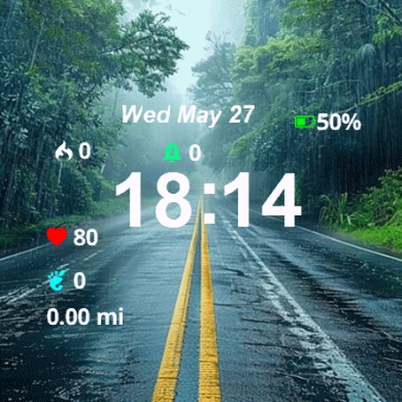 Empty Road Middle Forest · Screenshot 1