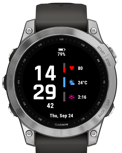 Align – Minimal Digital – Clear Battery & Health · Screenshot 3