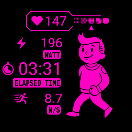 Rad-Lad Run Data Field · Screenshot 2