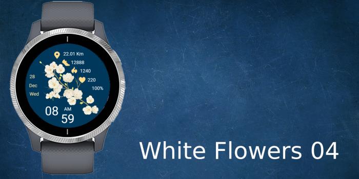 White Flowers 04 · Screenshot 0