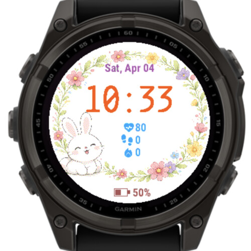 Floral Bunny 5