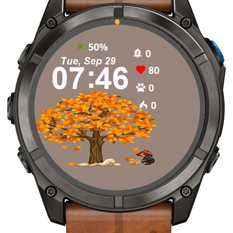 Brown Background Orange · Screenshot 1