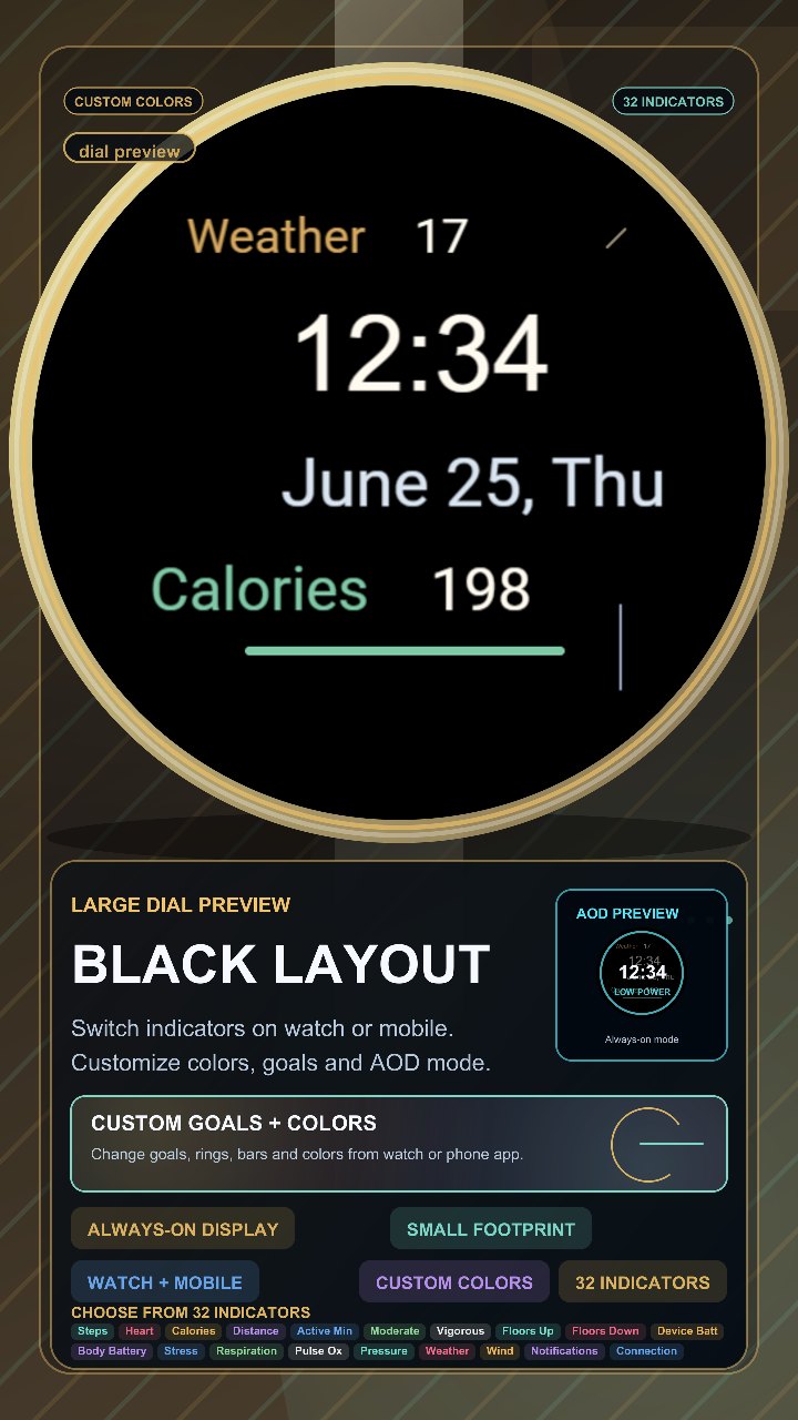 Black layout · Screenshot 2