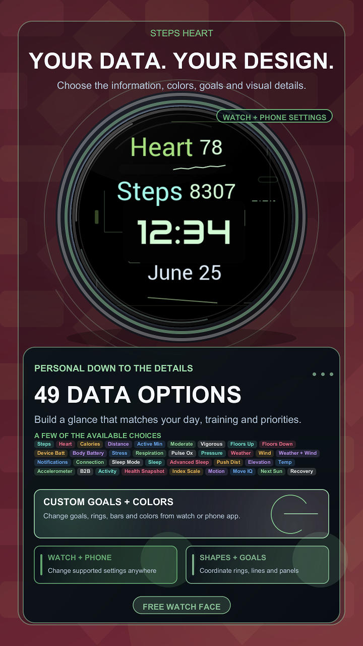 Steps Heart · Screenshot 1