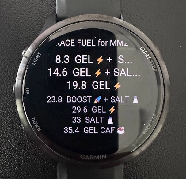 Race Fuel Notes · Screenshot 0