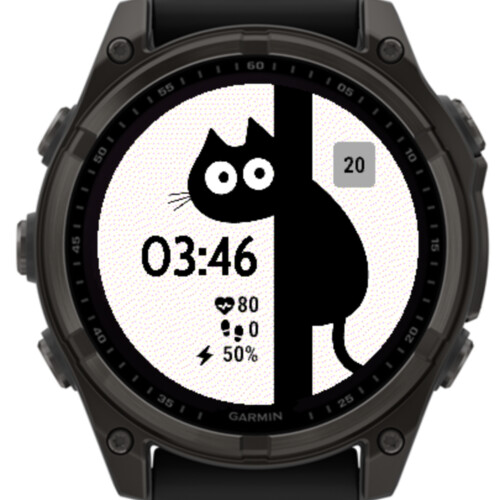 Peeky Cat Minimal 5