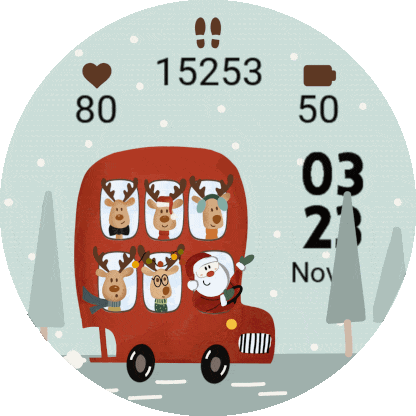 Christmas Bus Animated · Screenshot 0