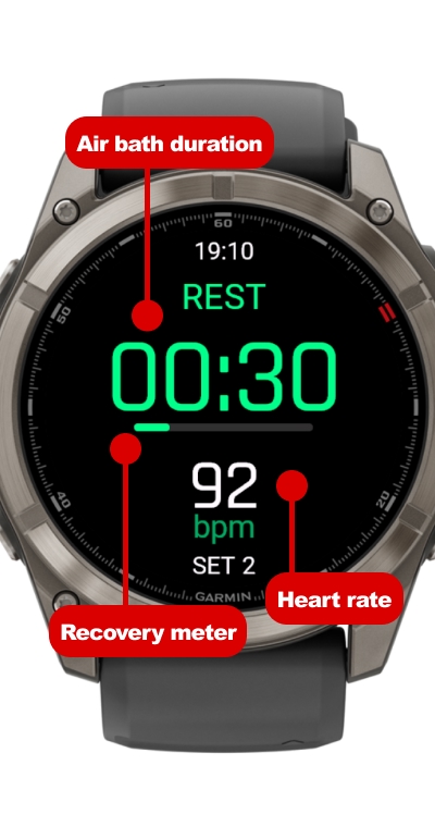 ZenSauna: Auto Sauna & Cold Plunge Tracker · Screenshot 2