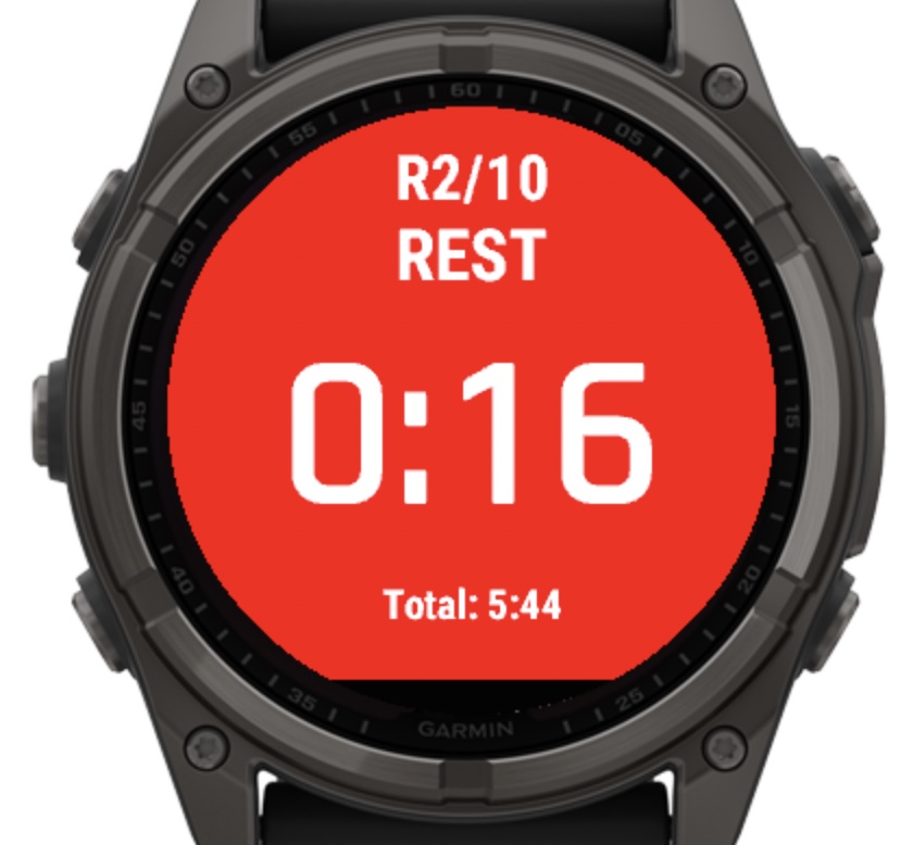 Sparring Timer – BJJ Boxing MMA Rounds · Screenshot 1