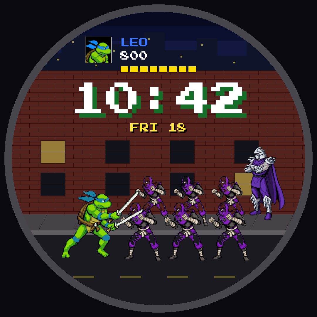 TMNT ARCADE Retro Game · Screenshot 2