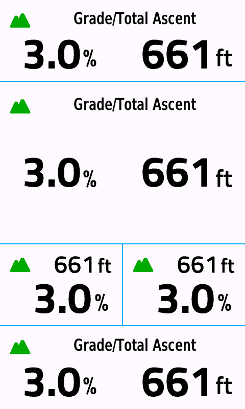 zzGrade (Grade+Altitude or Total Ascent) screenshot 2