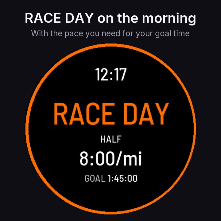 Race Day Watch Face - Marathon & Event Countdown · Screenshot 1