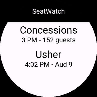 Seatwatch · Screenshot 0