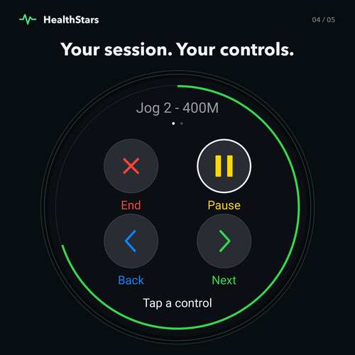 HealthStars: Train Your Heart · Screenshot 3
