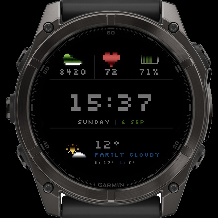 NORD Retro - 8-bit pixel watch face · Screenshot 4