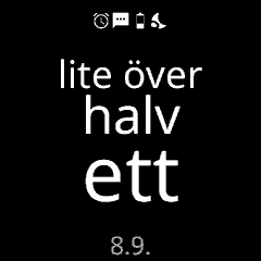Ungefär, strax lite över tolv · Screenshot 4