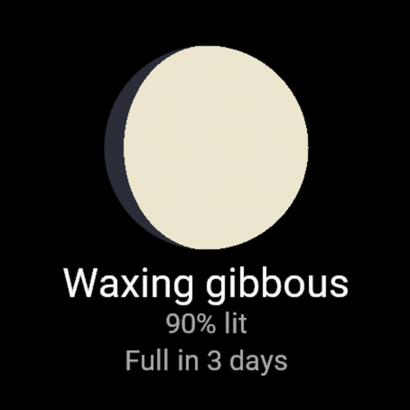 Moon Phase - Lunar Phase Widget · Screenshot 0